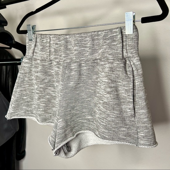 Free People Intimately Free Gray Sweat Shorts - Picture 4 of 8